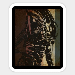 Hunter Xenomorph Sticker